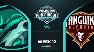 PALADINS Pro Circuit Snapn vs Sanguine Phase 2 Week 12