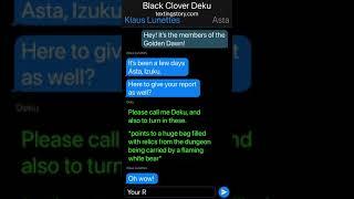 MHA AU #16 Black Clover Deku Part 6