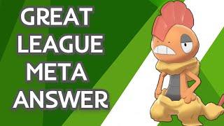 Scrafty is the ANSWER for all your Great League META problems - Season 11 Pokemon Go Battle League