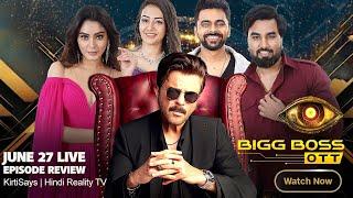 Bigg Boss OTT 3 Live Review 27 June 2024  Bigg Boss OTT 3 Full Episode Today  Bigg Boss OTT 3