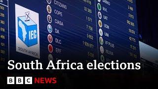 South Africa ANC vote collapses in historic election  BBC News