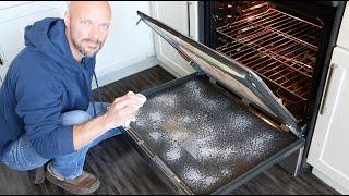 How to Clean Inside Glass on Oven Door