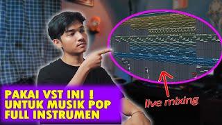 BEGINI CARA MEMBUAT MUSIK POP FULL INTRUMEN DENGAN VST DAN PLUGIN FL STUDIO +FLP