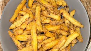 Crispy crunchy potato fries  recipe by food passion - easy recipe of french fries #youtube