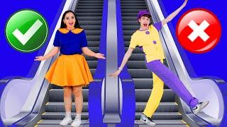 Take The Escalator Song & More  Kids Funny Songs
