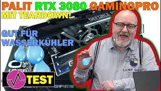 Palit GeForce RTX 3080 GamingPro im Review - Solide zweckmäßig und gut für Wasserkühlung geeignet