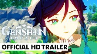 Genshin Impact Venti Character Demo English Voice Over Trailer