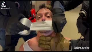 SWAT MAN GAGGED DUCT TAPE GUYS