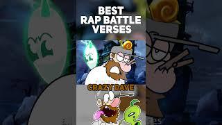 CRAZY DAVE PT. 2 BEST RAP BATTLE VERSES #shorts #rapbattle #scoobydoo #animation  #hiphopmusic