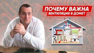 Ответы на вопросы. №5. Вентиляция в доме. Это важно