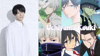 Uchiyama Kouki - 15 Anime Characters