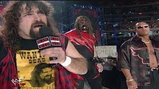 Cactus Jack The Rock & Kane Brawl With D Generation X & The Big Show Raw 20000221