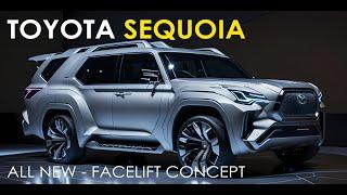 Toyota Sequoia All New Facelift Concept Car AI Design