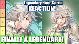 CORRIN AT LAST INSANE BANNER SHARE  Legendary Corrin Child of Dawn Tier List and Reaction FEH