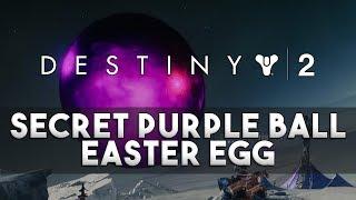 Destiny 2 Shadowkeep - Secret Purple Ball Easter Egg Moon Sanctuary Terminals