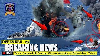 Brutal War China Engages in Fierce Clashes with Taiwanese Forces on Dadan Island Taiwan