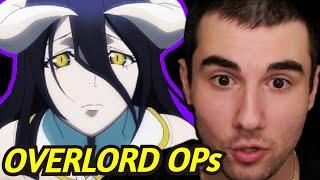 OVERLORD All Openings 1-4 REACTION  Anime OP Reaction