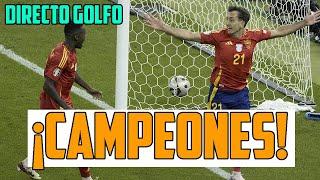 ¡ESPAÑA CAMPEÓN DE LA EUROCOPA TORNEO HISTÓRICO DE LA SELECCIÓN ESPAÑOLA Y CUARTA EUROCOPA