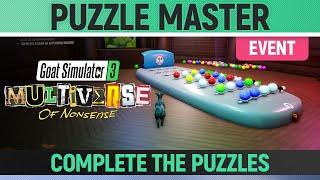 Goat Simulator 3 Multiverse of Nonsense - Event - Puzzle Master