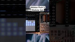 Ableton Push 3 modular jam. #abletonpush3 #ableton #abletonlive  #modular #eurorack #eurorackmodular