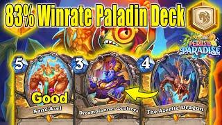 Over 83% Winrate Best Handbuff Paladin Deck To Craft At Perils in Paradise Mini-Set  Hearthstone