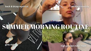 2024 SUMMER MORNING ROUTINE productive day in my life + meal inspo