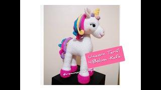 Amigurumi Unicorn Tarifi 4.Bölüm - Kafa -