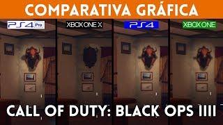 Call of Duty Black OPS 4 - PS4 vs PS4 Pro vs Xbox One vs Xbox One X - Comparativa gráfica 4K BETA