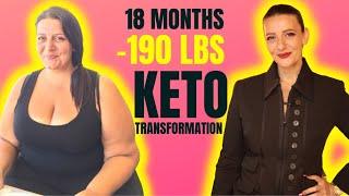 How I lost Over 190 Lbs on Keto Weight loss story.