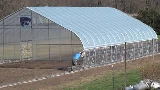 K-State Movable High Tunnel at Olathe Horticulture Center