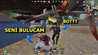 BAYILTTI YUMRUK ATTI  SENİ BULUCAM DEDİM  VEEEE  SOLO VS SQUAD PUBG MOBİLE