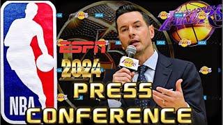 Lakers NEW Head Coach J.J Redick Press Conference Review