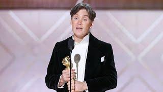 Cillian Murphy’s speech at the Golden Globes