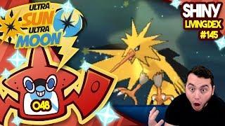 INCREDIBLY RARE AND LUCKY SHINY ZAPDOS Quest For Shiny Living Dex #145  USUM #048