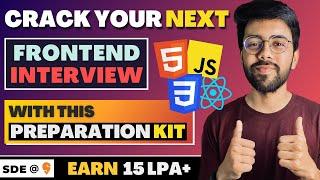 Dont Regret Your Next Frontend Interview   Use This Preparation Kit With Best Resources   2023