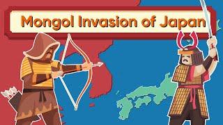 Mongol vs Japan How Khan Army Was Defeated in Japan - Maps Animation and Timelines