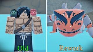 Shindo Life Jayramaki Frog Spirit Old Vs Rework - ROBLOX