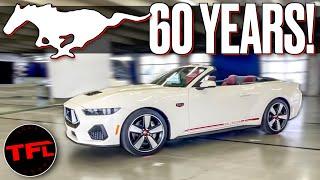 This Is NOT Just Any Ford Mustang Heres What Makes the 60th Anniversary Package Special