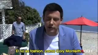 Cory Monteith y Lea Michele - Teen Vogue subtitulado