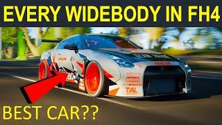 Forza Horizon 4 EVERY Widebody Kit Car In Forza Horizon 4 Is The Nissan GT-R The Best?