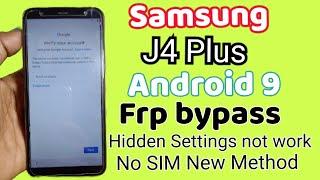 Samsung Galaxy J4 Plus frp bypass Samsung j415F google Account bypass Android 9 without PC-2024