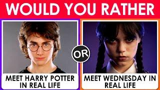 🪄 Would You Rather -  Wednesday Vs Harry Potter Edition 🪄