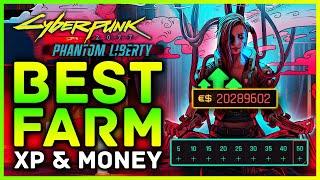 Cyberpunk 2077 - BEST Farm Location XP & Money Patch 2.0 & Phantom Liberty Tier 5 Eddies & EXP