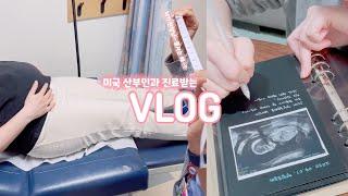 Boston VLOG두근두근 정밀초음파&임당검사미국 산부인과에서 진짜 줄자 등장?초음파 앨범 꾸미기보스턴 맛집 추천️