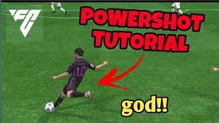 How to Become GOD at POWERSHOT’S In EA FC Mobilegod of power shotfc mobile 