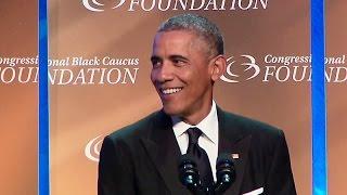 The President Addresses the Congressional Black Caucus