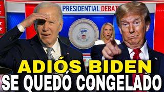 ADIÓS BIDEN SE QUEDÓ CONGELADO DEBATE PRESIDENCIAL EN EEUU ¿TRUMP EL VENCEDOR ?