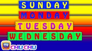 Days of the Week Song - 7 Days of the Week – Nursery Rhymes & Childrens Songs by ChuChu TV