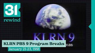 KLRN PBS 9 - Program Breaks 121-231991