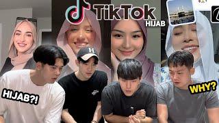 Korean guys react to Hijab TikTok *surprise